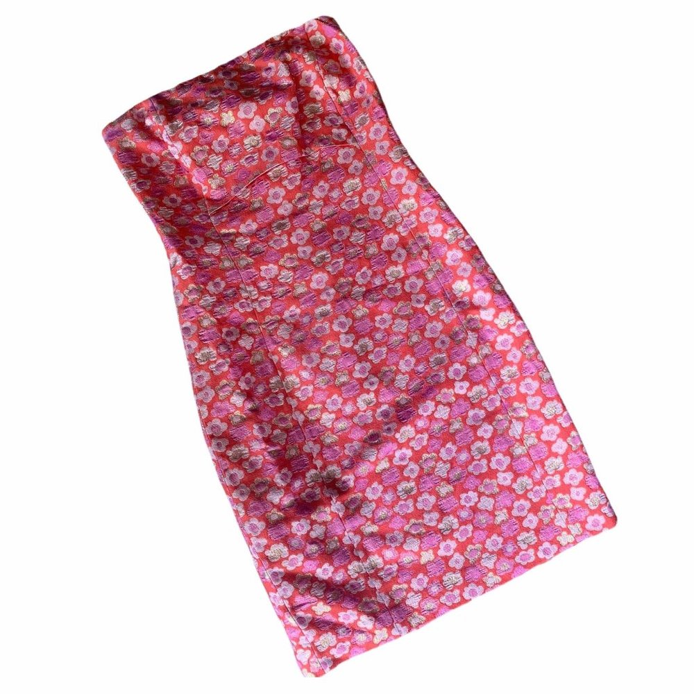 NWT J. Crew Collection Jacquard Metallic Dress